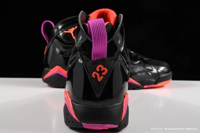 Official Maikesneakers Retro Jordan 7 Air 313358-006 Patent Black 0717